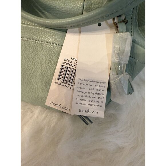 The Sak Collective Mint Kori Leather Satchel - Picture 4 of 8